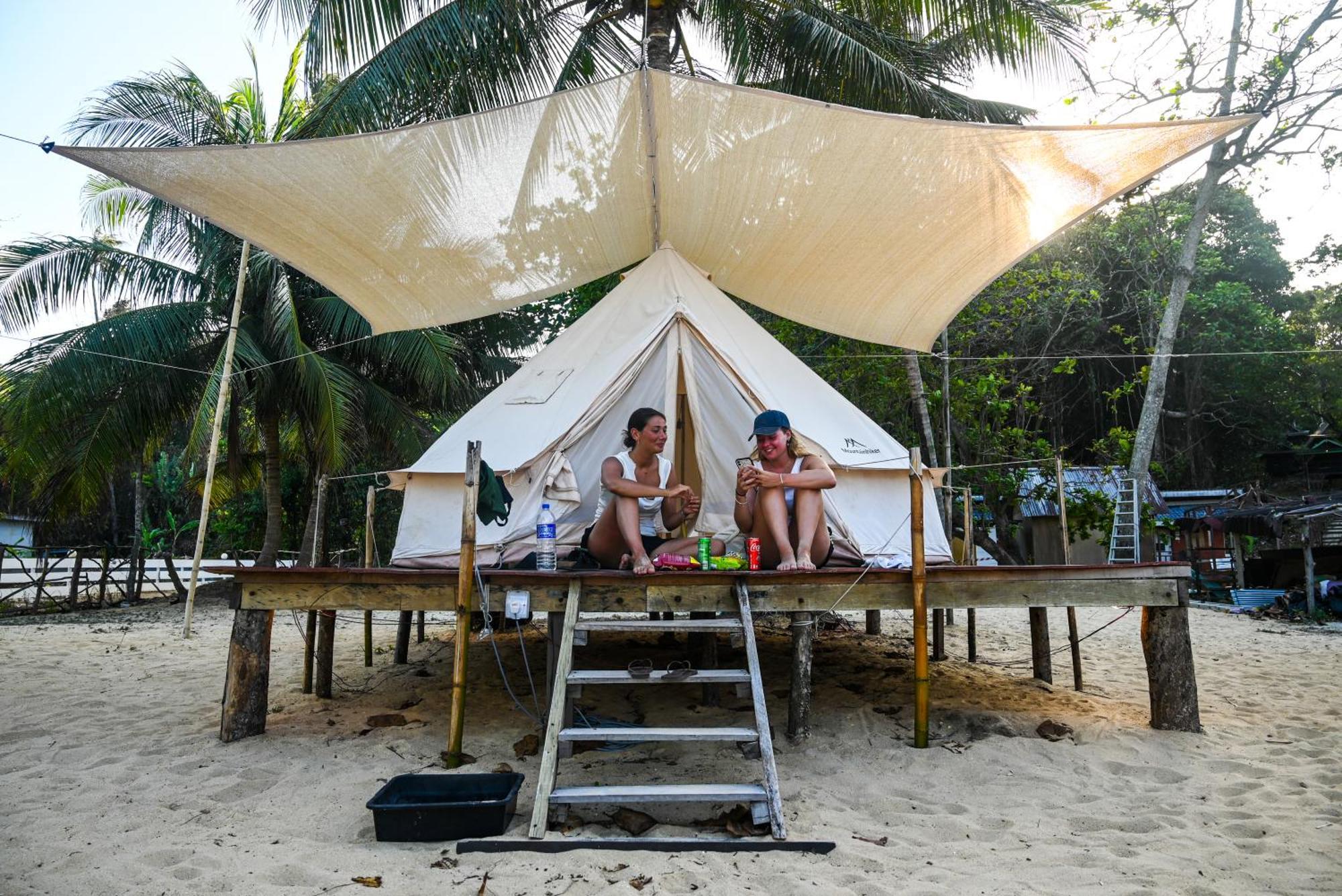 Long Beach Camp Pulau Perhentian Kecil Екстер'єр фото